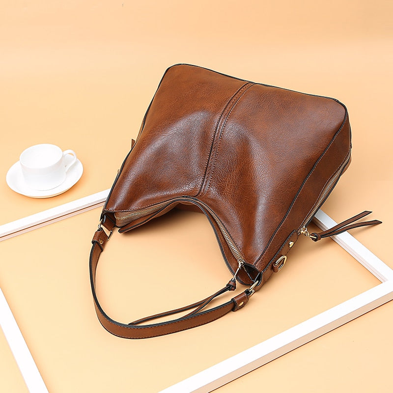 Leather Women Handbags Shoulder Bags